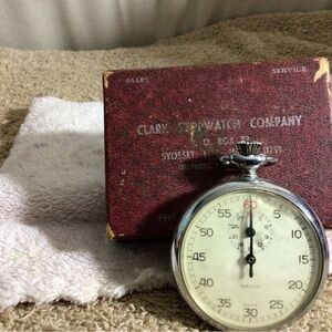 Silver Stopwatch - Classic Men’s Timepiece